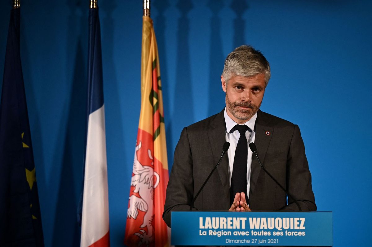 Laurent Wauquiez, Präsident der Region Auvergne-Rhône-Alpes. Er gehört zur Partei Les Républicains.
