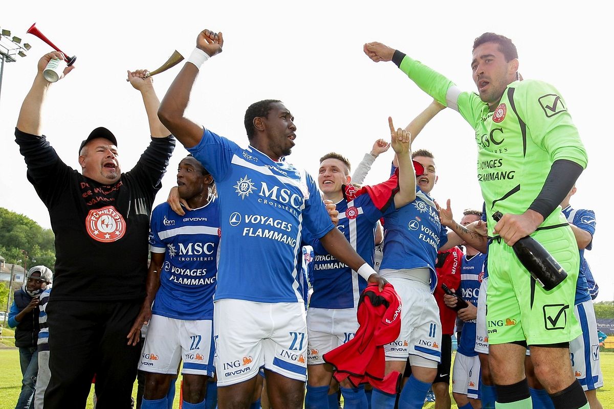 O Wiltz bateu o F91 e fez a festa da permanência 