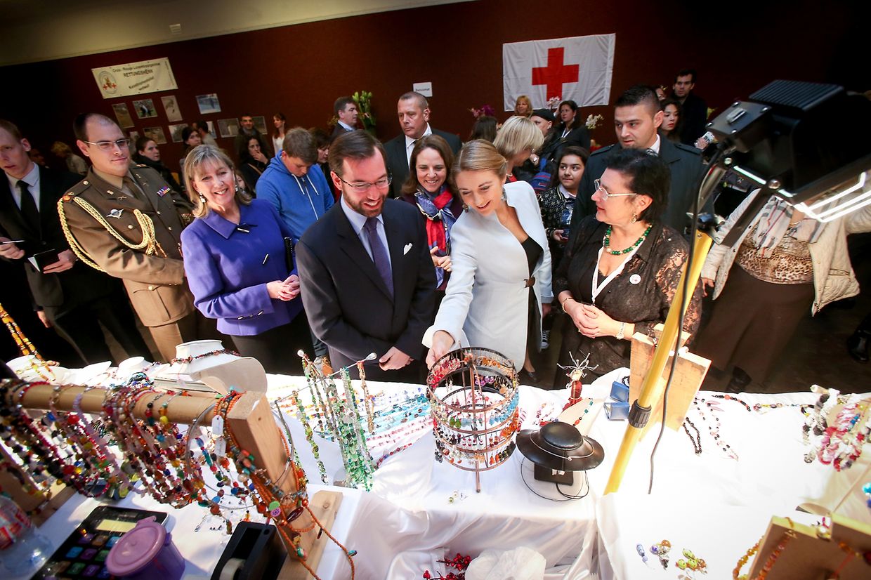 Novembro de 2015: no Bazar da Cruz Vermelha 