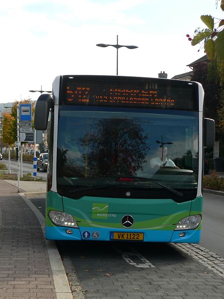 Die Nordstad-Busse sollen als Teil des RGTR-Netzes auch die neu entstehende Industriezone am Fridhaff möglichst gut mit dem Ettelbrücker Bahnhof und dem Zentrum von Diekirch verbinden.