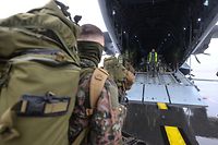 IPO,NATO/Luxemburg/Rumänien, Armeekontingent wird verabschiedet.Foto: Gerry Huberty/Luxemburger Wort
