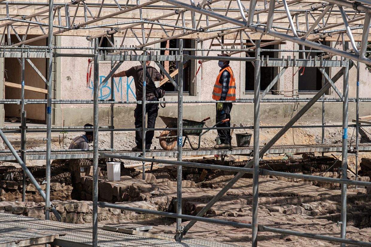 ?Petite Marquise? Echternach - Investigations archéologiques / Foto: Viktor Wittal