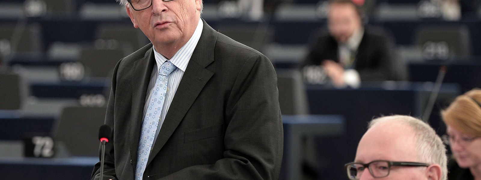 Jean-Claude Juncker sucht die Zusammenarbeit mit der Türkei, wie er am Dienstag im EU-Parlament erklärte.