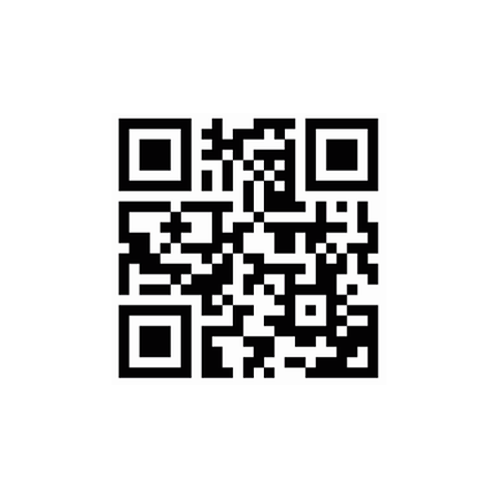 The QR code provided by the ministry to help foreigners register