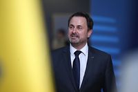 Luxembourg's Prime Minister Xavier Bettel arrives for a special European Council summit in Brussels on February 20, 2020, held to discuss the next long-term budget of the European Union (EU). (Photo by Aris Oikonomou / AFP)