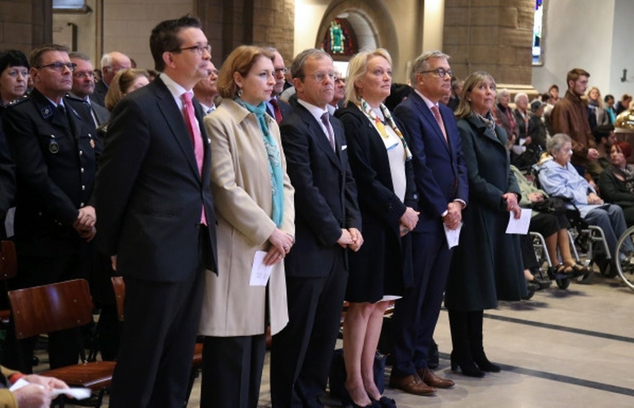 Messe pour le Conseil Municipal et les habitants de la ville de Luxembourg.