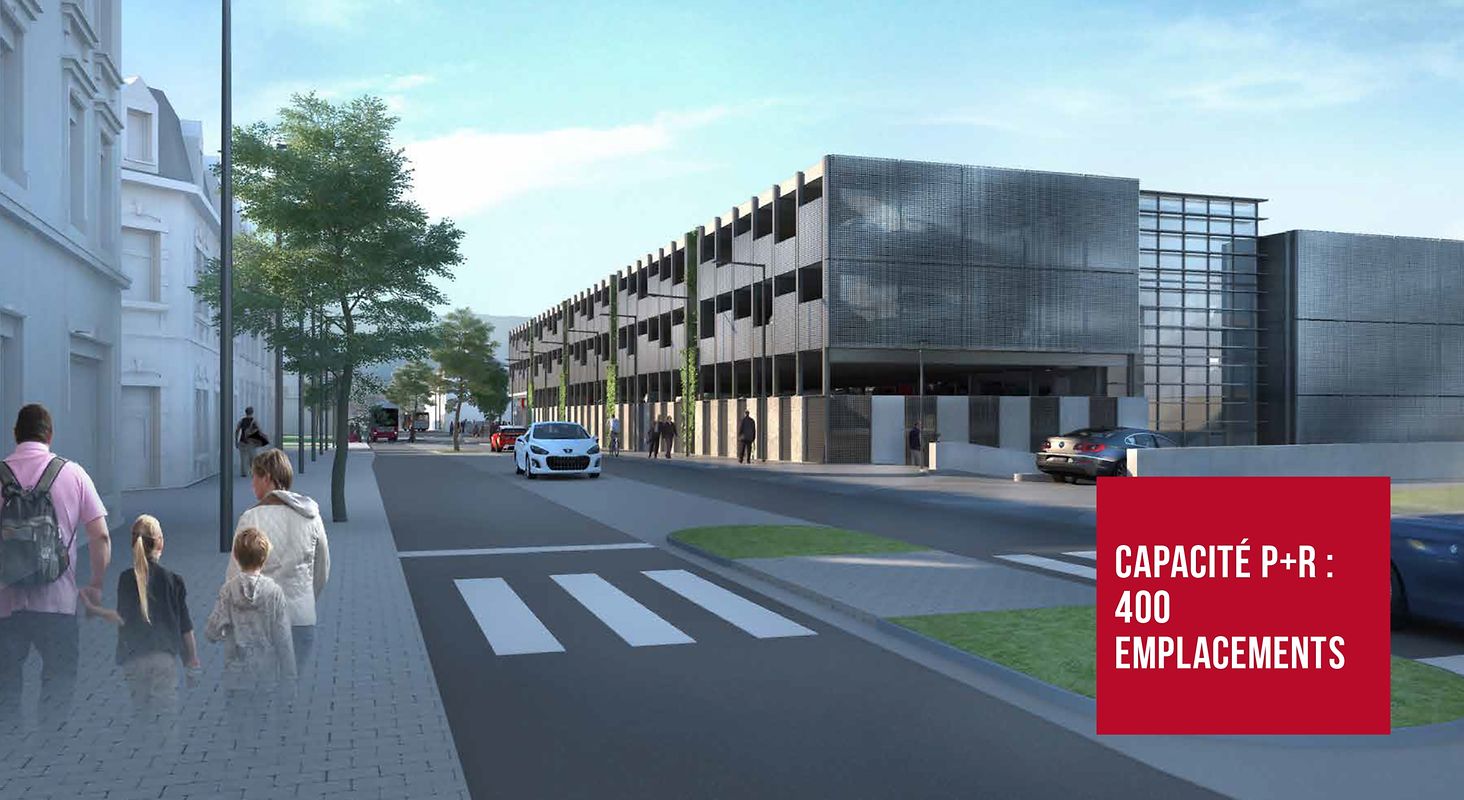 Dans l'Est du pays, la gare de Wasserbillig sera modernisée et dotée d'un P+R de 400 places en 2023 pour 42,3 millions d'euros.