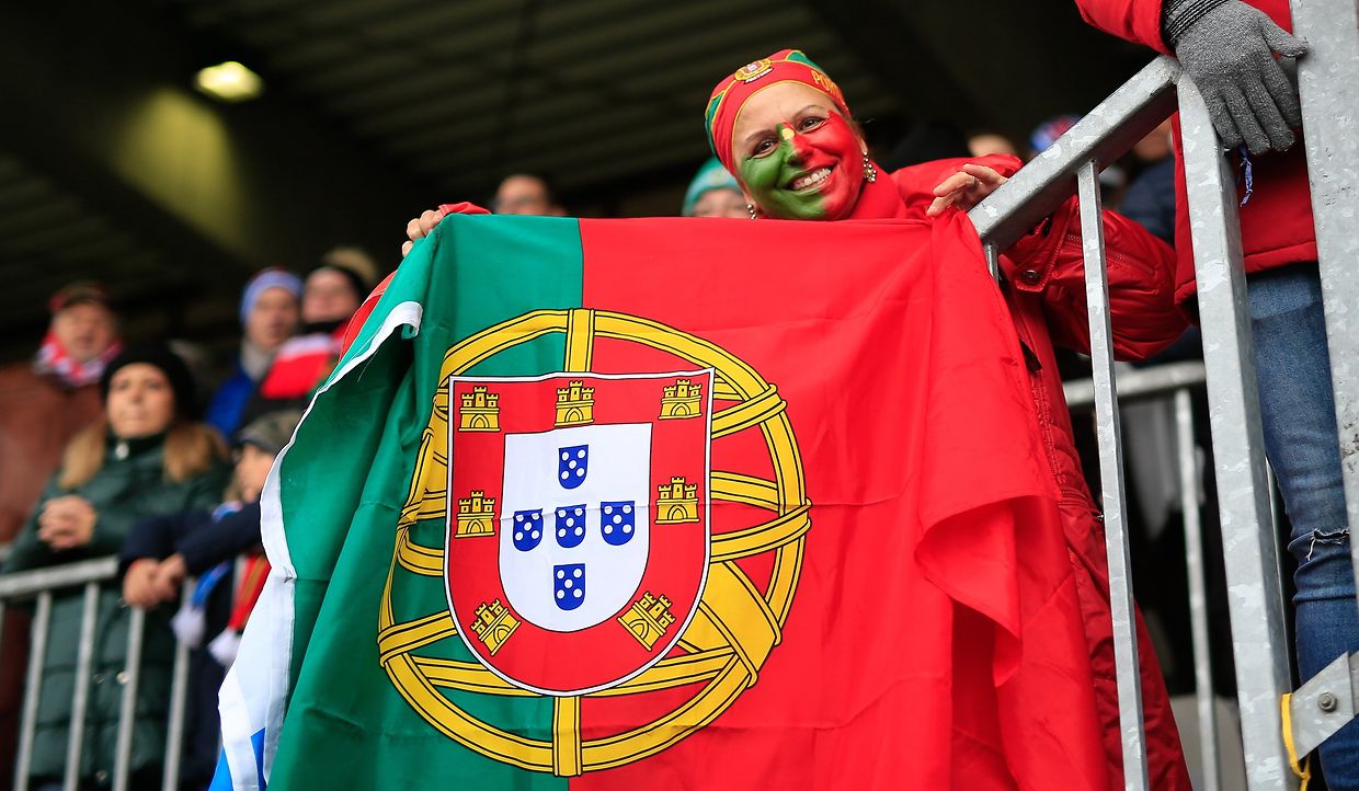 Fans Portugal / Soccer, Qualification European Championship 2020, Group B, matchday 10 / 17.11.2019 / Luxembourg - Portugal / Stade Josy Barthel / Photo: Yann Hellers