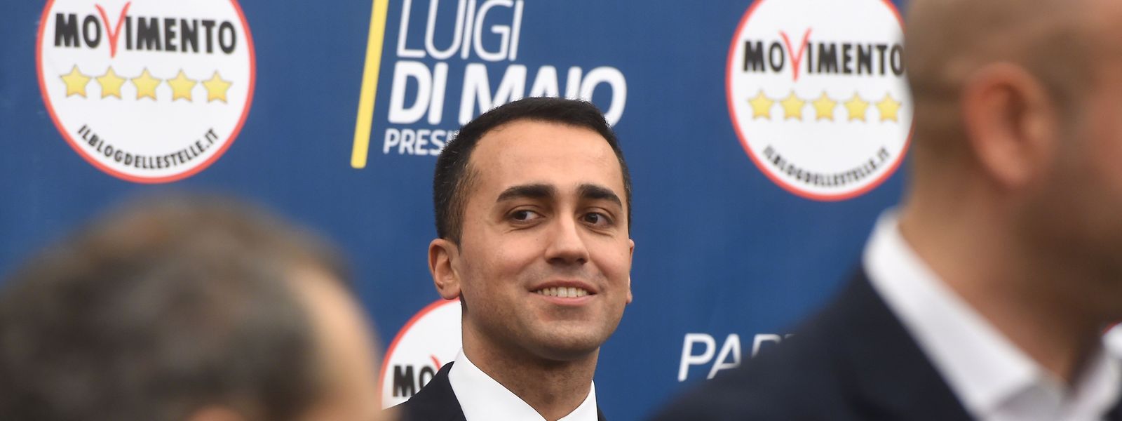  Luigi Di Maio ist mit seiner Fünf-Sterne-Bewegung auf 32 Prozent gekommen.