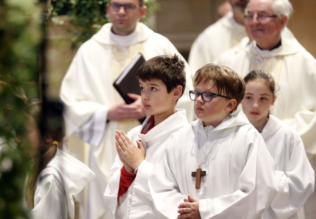 Messe für die neue Pfarrei Belair-Merl-Cessingen. 