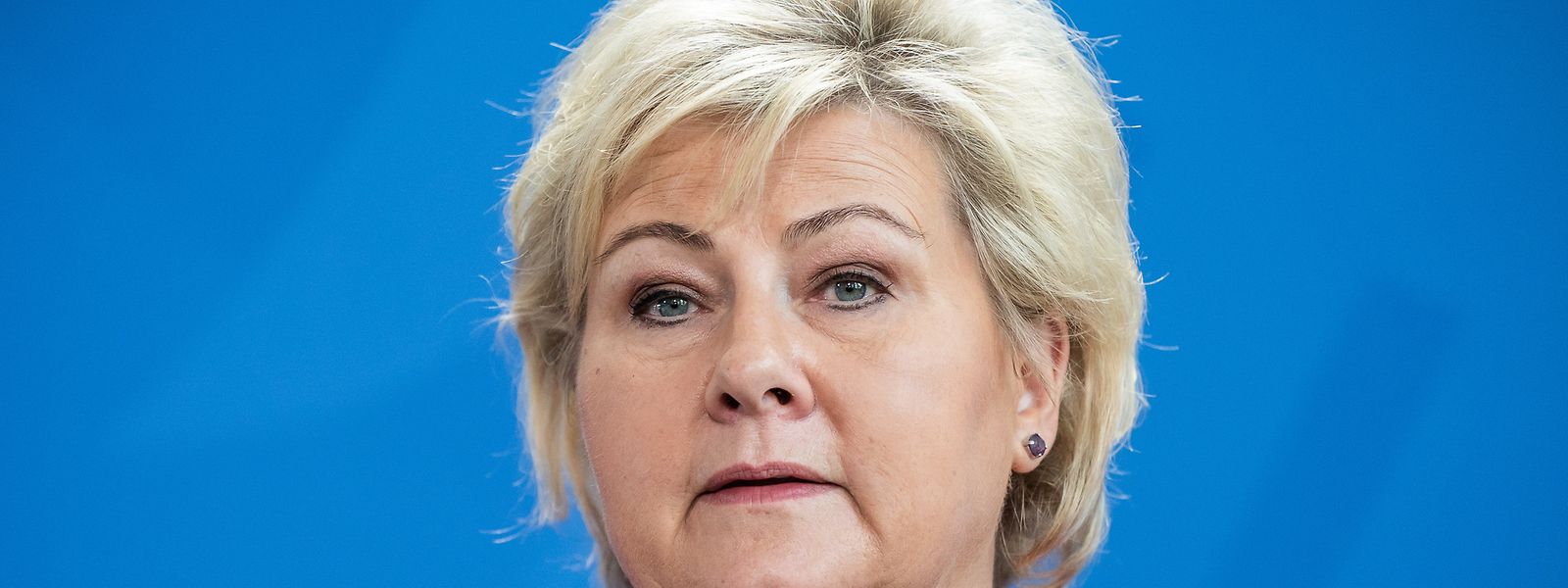 Erna Solberg, Ministerpräsidentin von Norwegen, wird demnächst ohne Mehrheit weiter regieren.