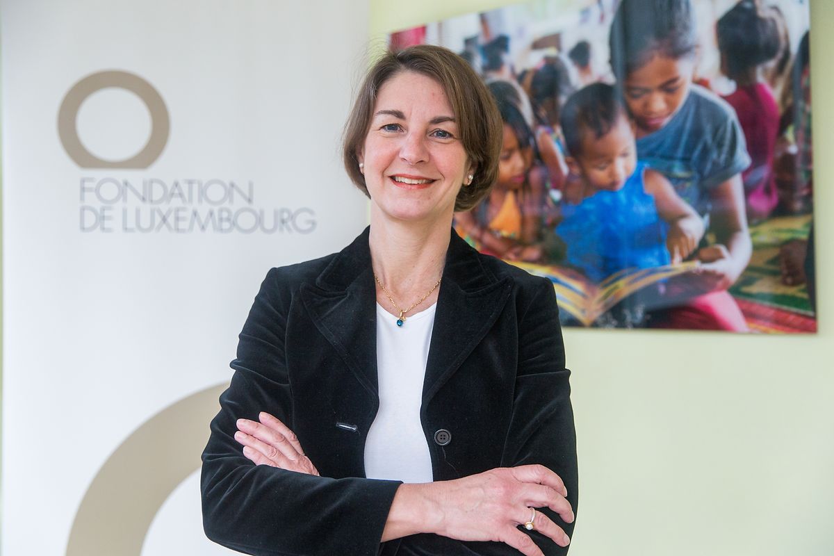 Tonika Hirdman, seit mehr als zehn Jahren Direktorin der Fondation de Luxembourg