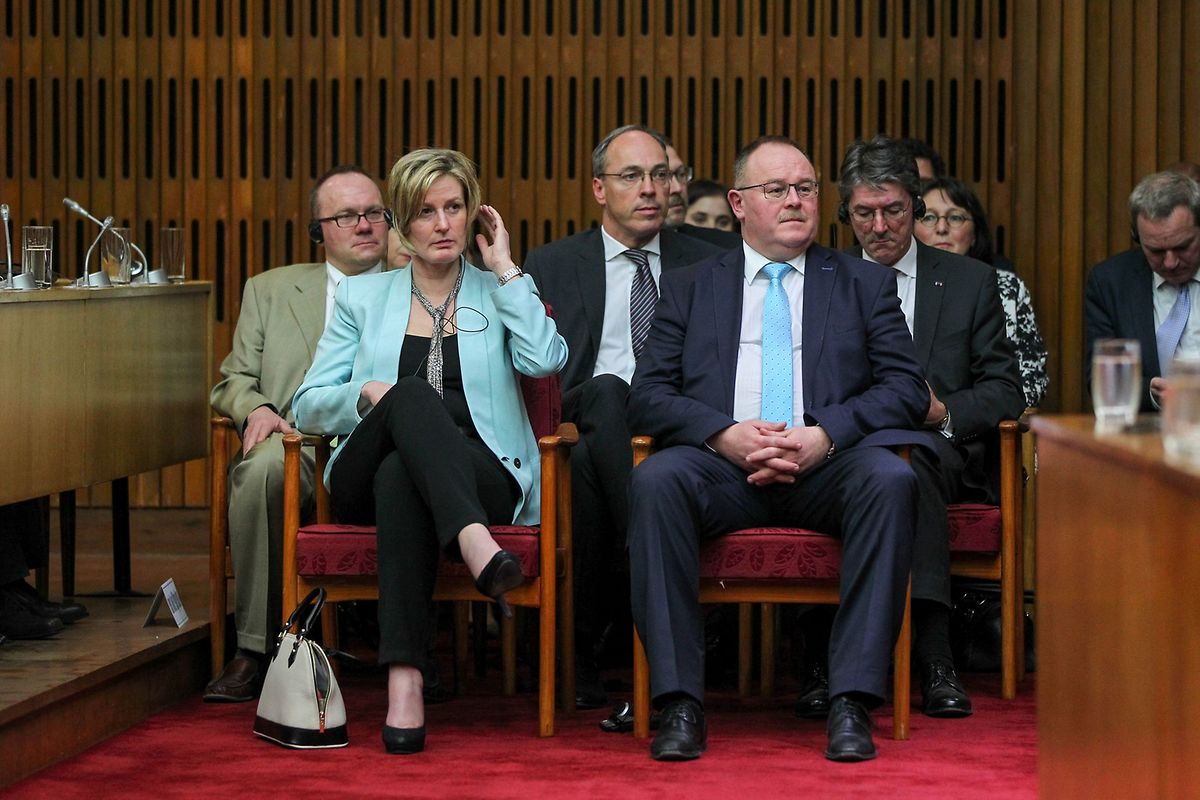 La délégation luxembourgeoise a assité à une session solennelle à l'Assemblée nationale, convoquée en l'honneur du Grand-Duc.