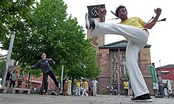 Capoeira in Bonneweg. 