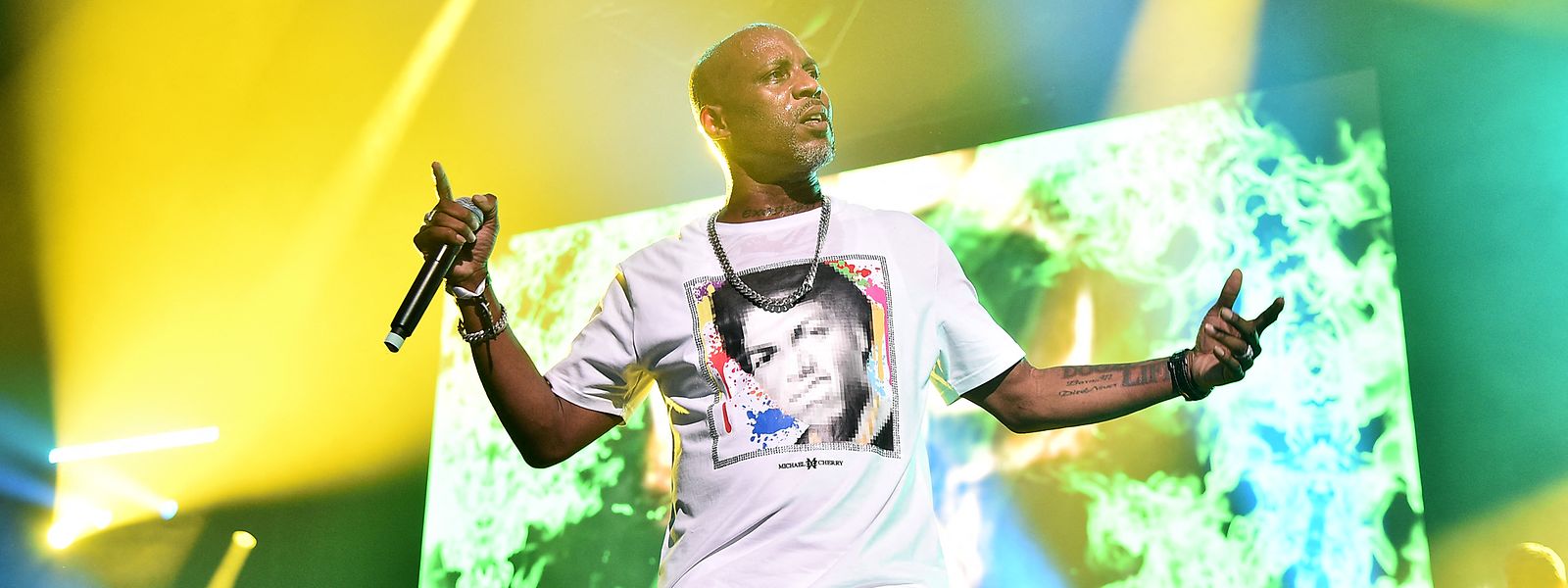 Rapper DMX bei einem Auftritt im Jahr 2019 im Barclays Center in New York. 