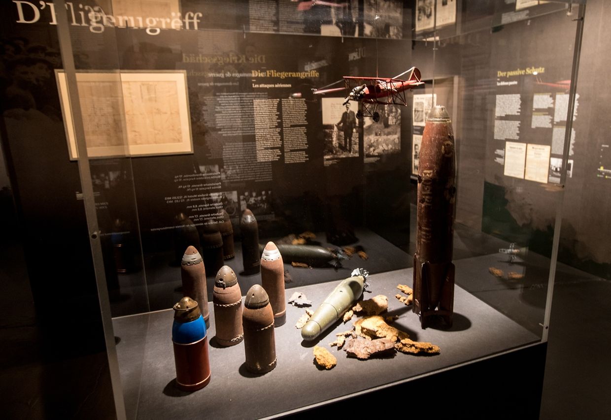 Besuch der Ausstellung "Lëtzebuerg an den Eischte Weltkrich".