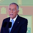 O presidente da República Marcelo Rebelo de Sousa discursa durante o dia das comemorações do 10 de Junho - Dia de Portugal, de Camões e das Comunidades Portuguesas