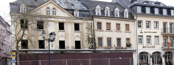 Der Marktplatz in Echternach wird seit 20 Jahren von dem halb verfallenen Gebäude verunstaltet.