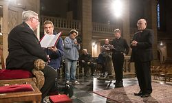 Lokales,Generalprobe Bischofsweihe,Leo Wagener. Foto: Gerry Huberty/Luxemburger Wort.