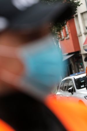 Lokales,Mit der Polizei auf Patrouille,Police,Bahnhofsviertel,Sicherheit Polizeipräsenz.Foto: Gerry Huberty/luxemburger Wort