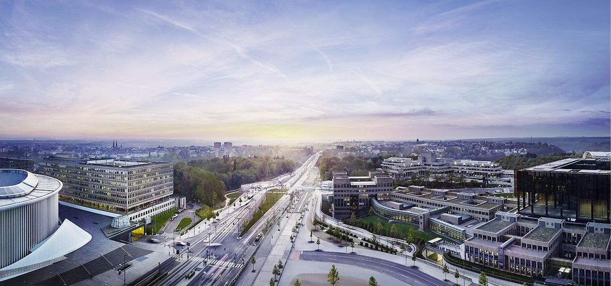 Un projet d'une surface totale de 33.300 m2, 1.950 m2 de surfaces publiques, 6.800 m2 de bureaux, 6.500 m2 de centre commercial, 20.000 m2 pour la tour résidentielle. 