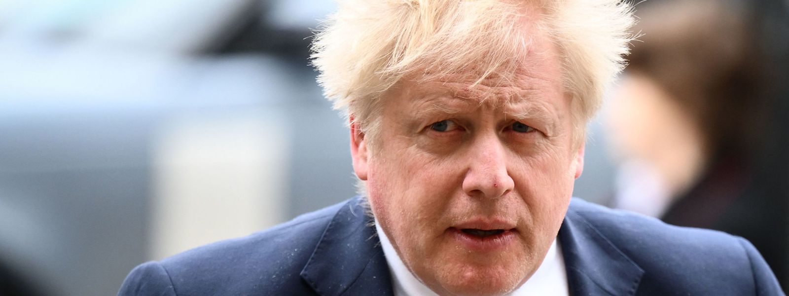 Der britische Premier Boris Johnson muss sich in der Partygate-Affäre gegen Rücktrittsforderungen zur Wehr setzen. 