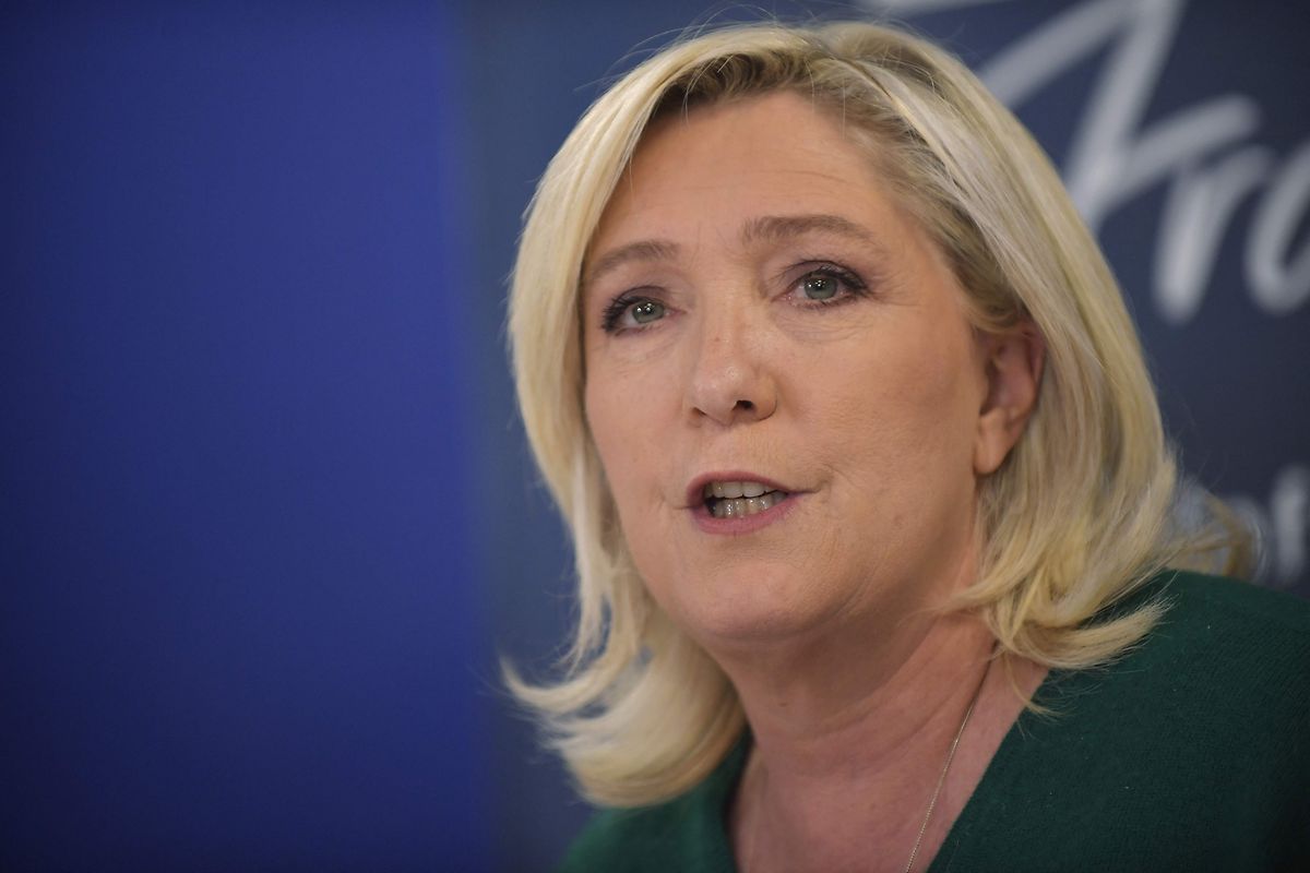Marine Le Pen du Rassemblement national (RN) veut en découdre pour la troisième fois.