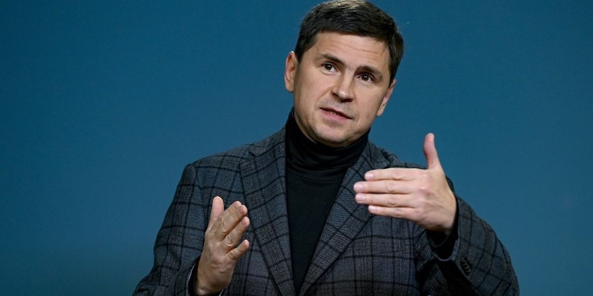Mykhailo Podolyak, assessor do presidente ucraniano Volodymyr Zelensky e um dos negociadores.