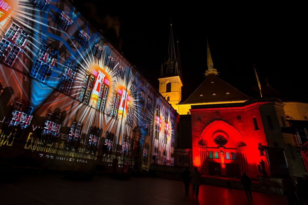 Light Nights sur la Bibliothèque Nationale