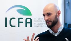 Wirtschaft, House of Start-ups, ICFA, Bonnevoie, Lennart Duschinger, photo Anouk Antony