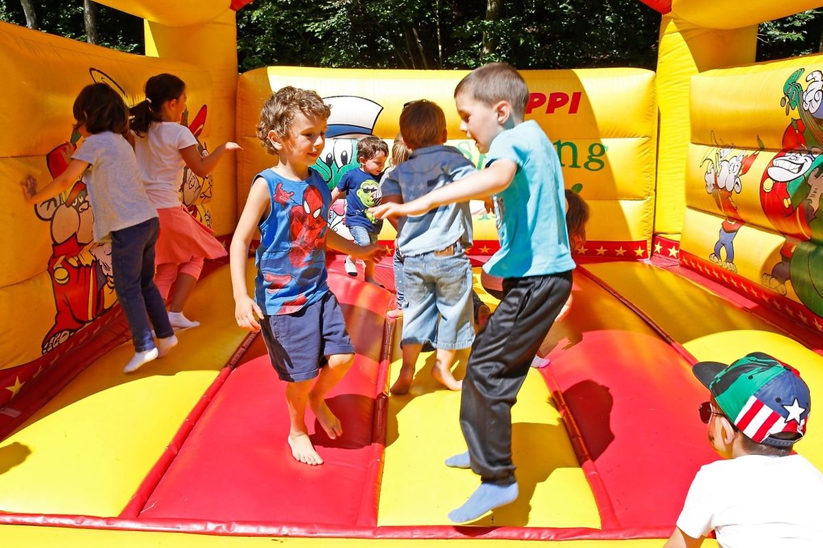 Sonnenschein und angenehme Temperaturen bildeten den Rahmen des Kids Day 2016.