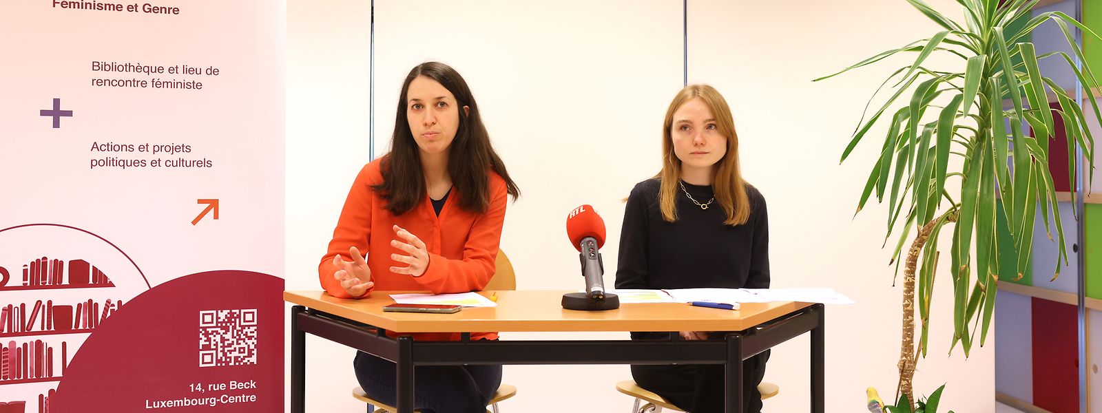 Isabelle Schmoetten (l.) und Claire Schadeck vom CID Fraen an Gender stellen fest, dass es einerseits zwar Veränderungsbereitschaft gibt, es manchen Parteien aber am nötigen Verständnis für gendersensible Themen fehlt. 