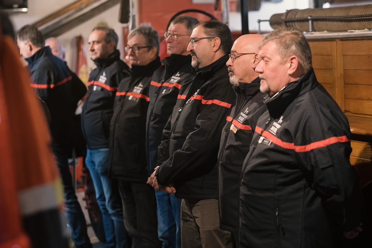 Visite de S.A.R. le Grand-Duc Héritier Guillaume au Pompjeesmusée an der Géitz  07.02.2023Wiltz, Rue GeetzPhoto: Commune de Wiltz / Ben Majerus