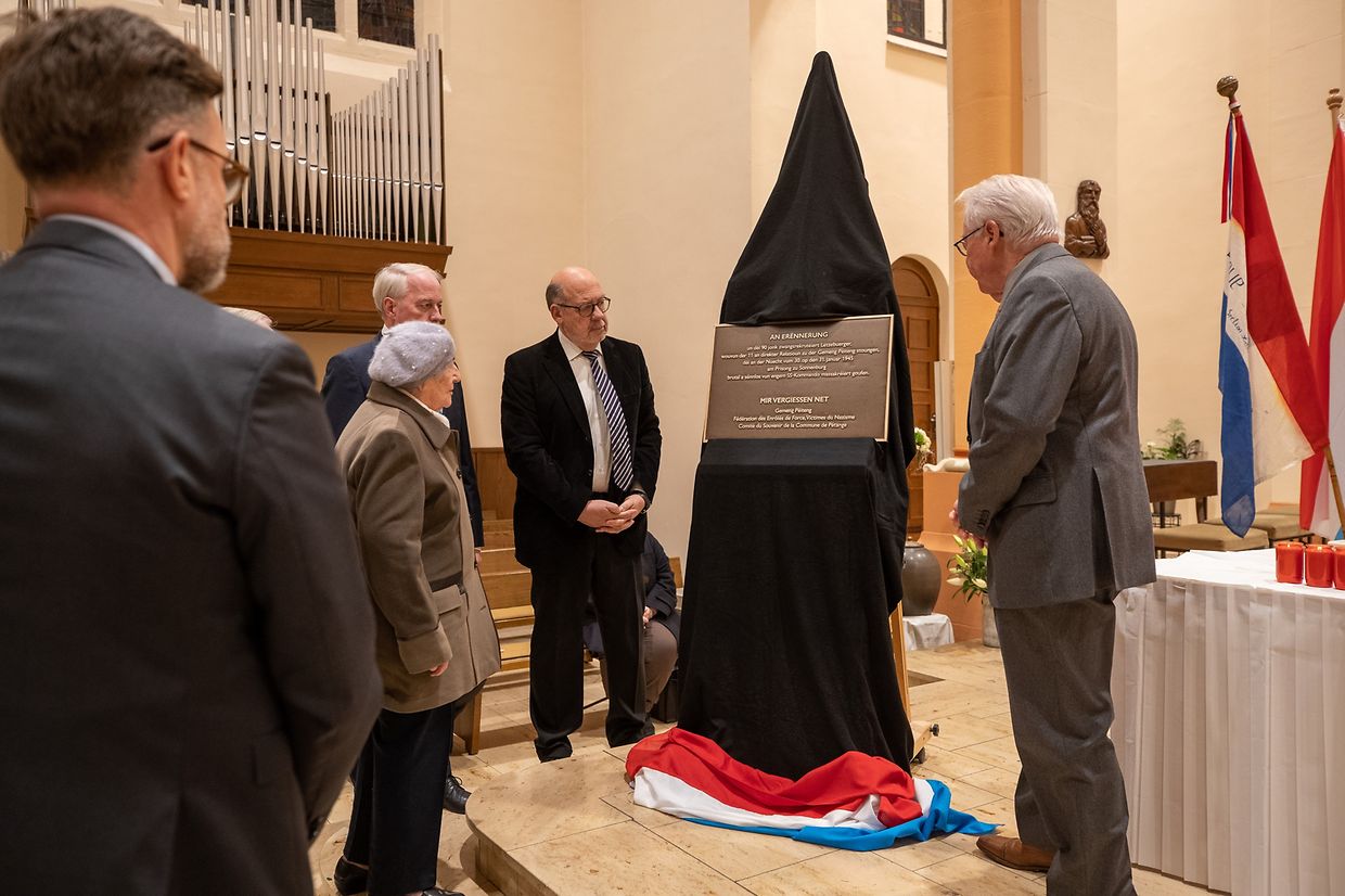 Gedenkfeier und Massaker vu Sonnebuerg / Commune de Petange / Photo: Laurent Blum
