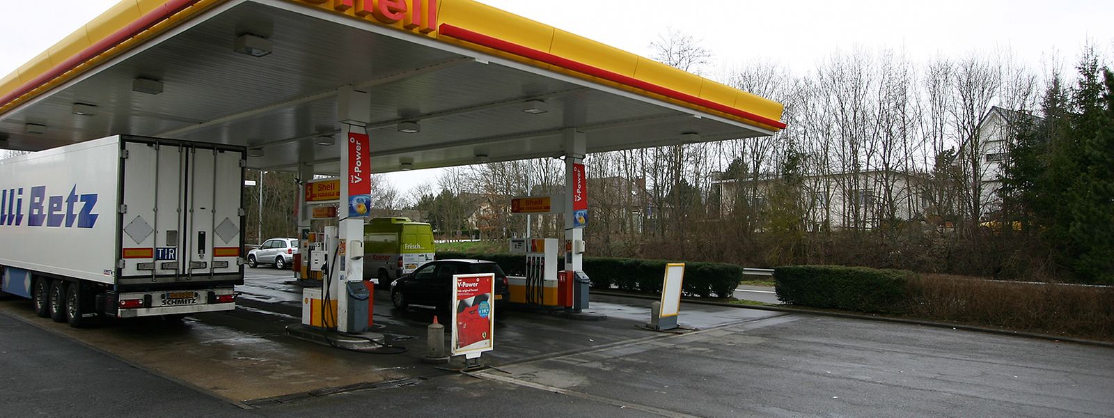 Seit Oktober 2019 ist sie Geschichte: Die Shell-Tankstelle an der A4