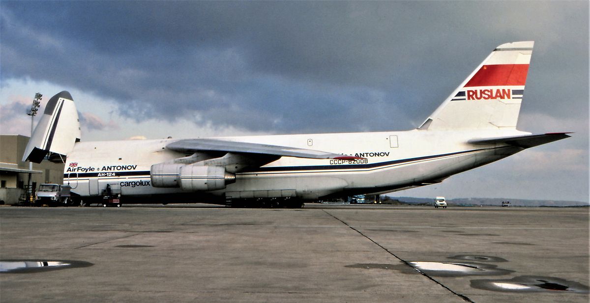 Im Januar 1991 erhielt die Cargolux ihre erste von Air Foyle gemietete AN-124 Ruslan.