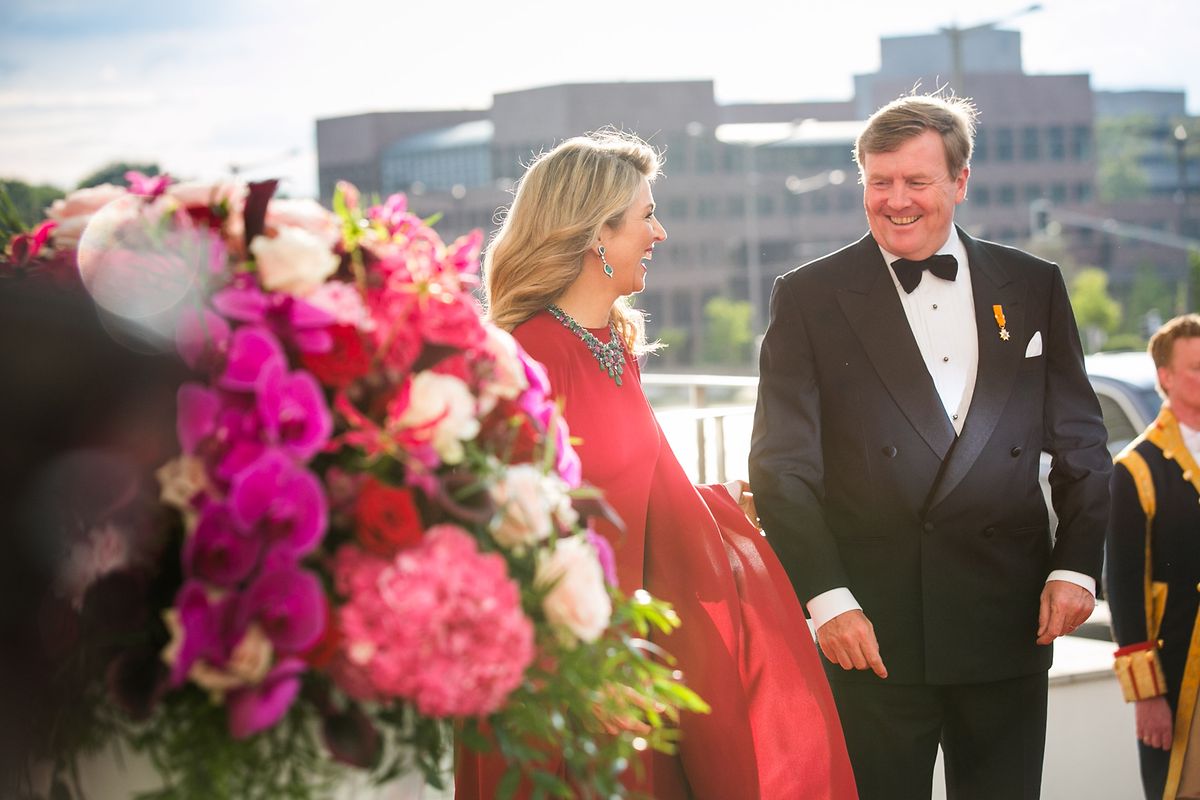 Staatsbesuch - Empfang in der Philharmonie