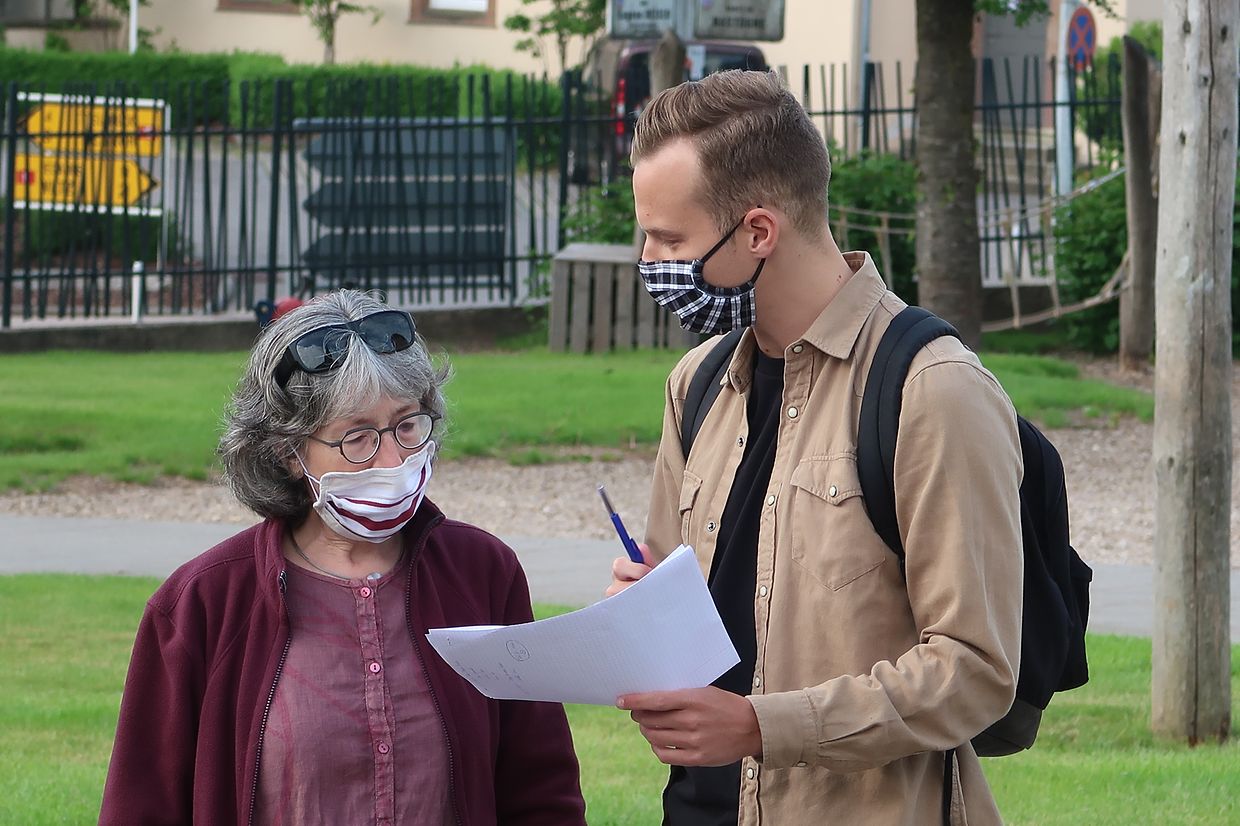 Nach zweieinhalb Monaten kehrten rund 100 Schulkinder in Feulen wieder zurück in ihren Klassensaal.