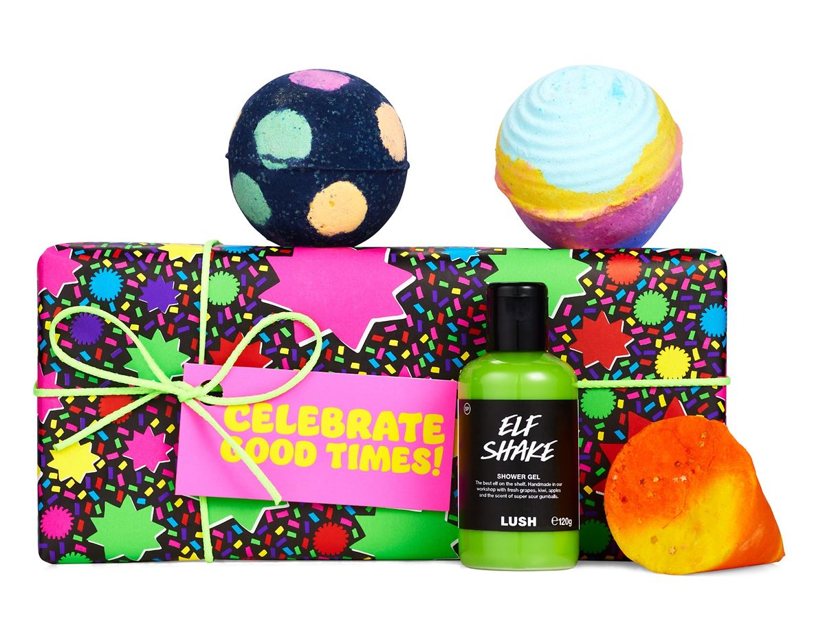 Dusch- und Badeset von Lush.