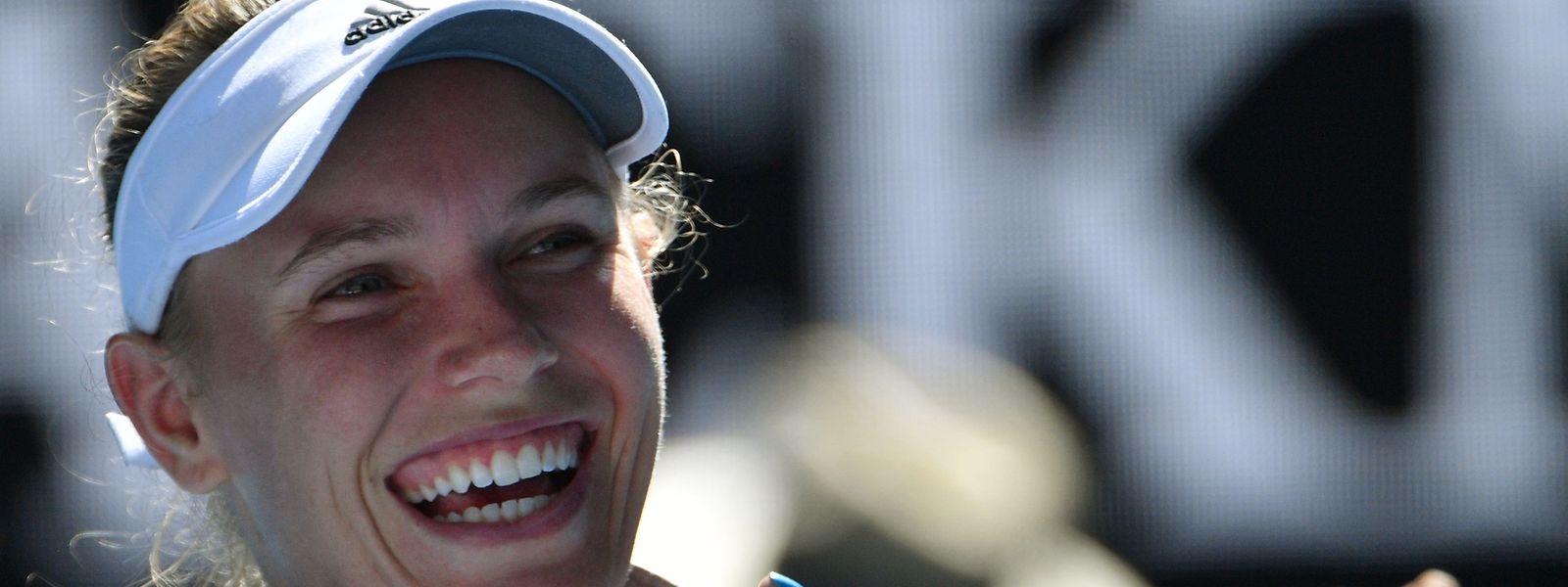 Caroline Wozniacki hatte allen Grund zur Freude.