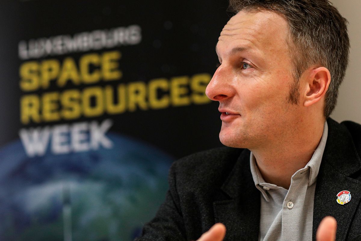 Der deutsche Astronaut Matthias Maurer hält Luxemburg für einen "Leader" im Bereich des "Space-Minings".