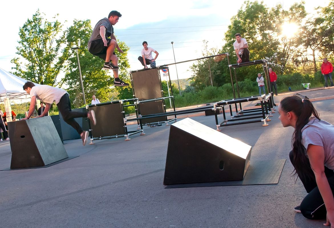 Bei der „Nuit du sport 2017“ standen neben bekannten Sportarten auch eher unbekannte und außergewöhnliche Aktivitäten im Mittelpunkt.