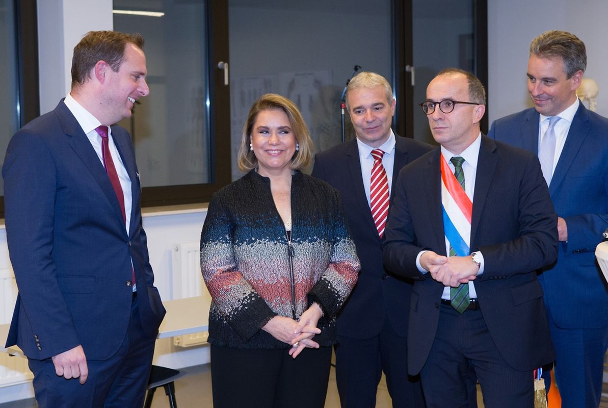 Am Freitag wurde die Lunex im Beisein des großherzoglichen Paares eingeweiht. 