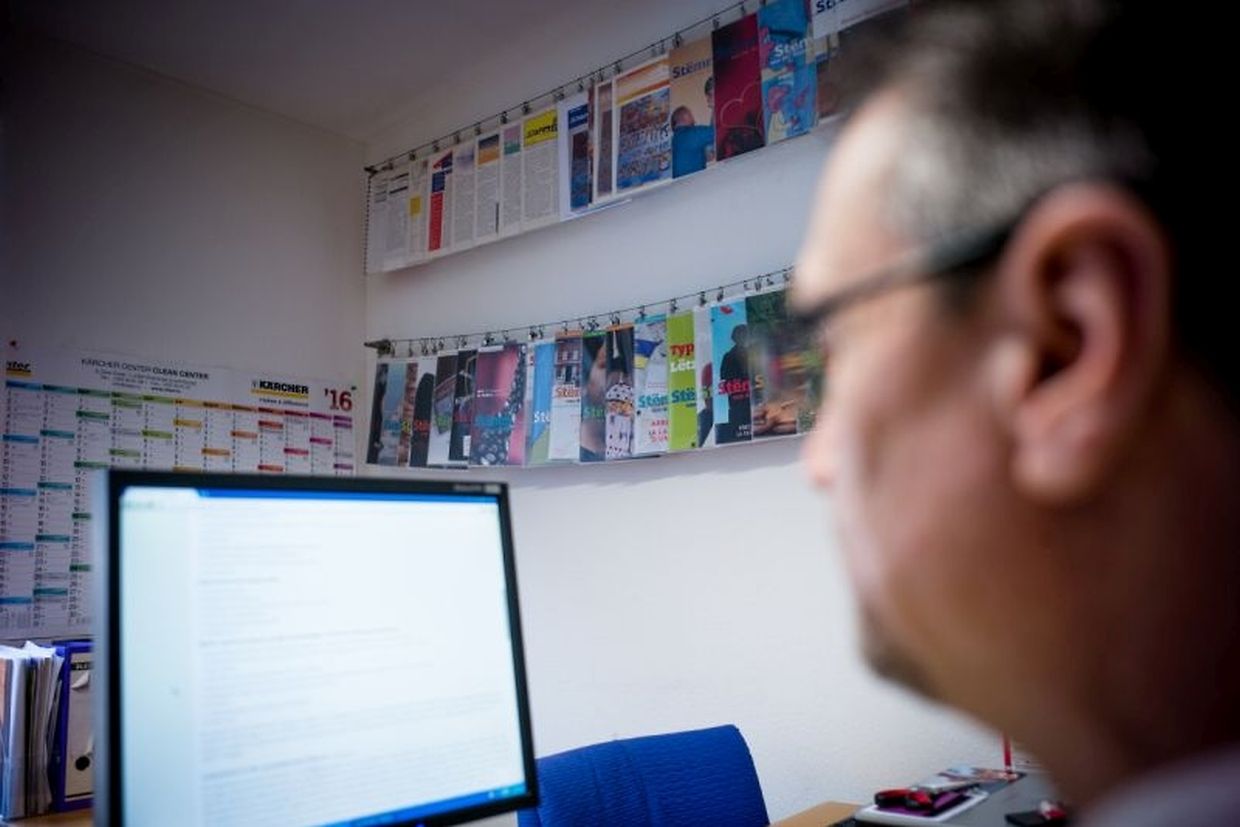 Le journal Stëmm vun der Strooss est bimestriel