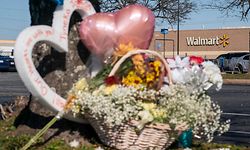 CHESAPEAKE, VA - NOVEMBER 23: A memorial is seen at the site of a fatal shooting in a Walmart on November 23, 2022 in Chesapeake, Virginia. Following the Tuesday night shooting, six people were killed, including the suspected gunman. Nathan Howard/Getty Images/AFP (Photo by Nathan Howard / GETTY IMAGES NORTH AMERICA / Getty Images via AFP)
