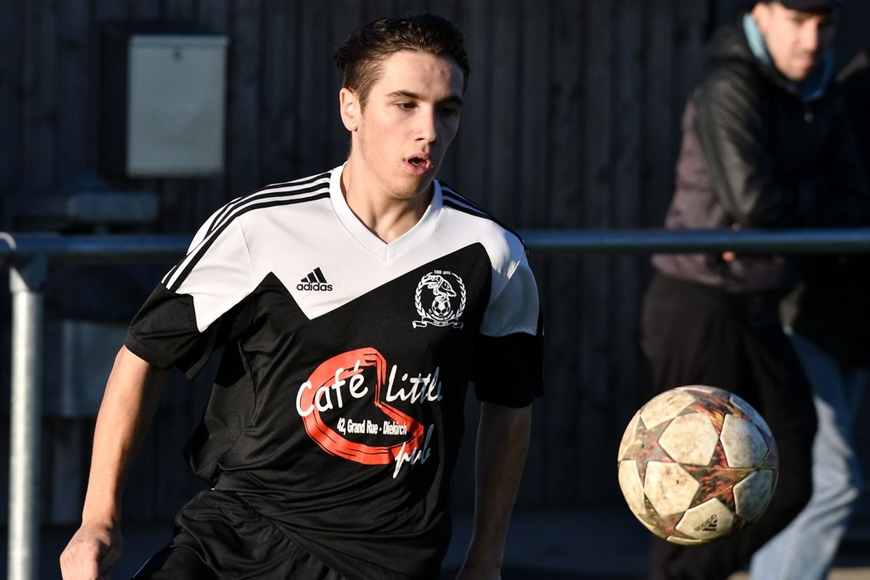 Danny Lago (Gilsdorf), le regard vissé sur le ballon