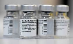 (FILES) In this file photo taken on January 22, 2021 Empty vials of the Pfizer-BioNTech Covid-19 disease vaccine are displayed at the regional corona vaccination centre in Ludwigsburg, southern Germany. - The United States is expected to authorize the Pfizer-BioNTech Covid-19 vaccine for children age 12 and up by early next week, US media reported on May 3, 2021. Pfizer has applied for emergency use authorization for its Covid vaccine for children and teenagers between ages 12 and 15, according to CNN, citing a government official. (Photo by THOMAS KIENZLE / AFP)