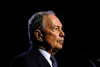 (FILES) In this file photo taken on July 24, 2019 Michael Bloomberg, addresses the NAACP's (National Association for the Advancement of Colored People) 110th National Convention at Cobo Center in Detroit, Michigan. - Billionaire businessman Michael Bloomberg was positioning himself Friday to enter the crowded race for the Democratic presidential nomination, setting up a potential showdown with fellow septuagenarian Joe Biden as the leading centrist candidate. (Photo by JEFF KOWALSKY / AFP)