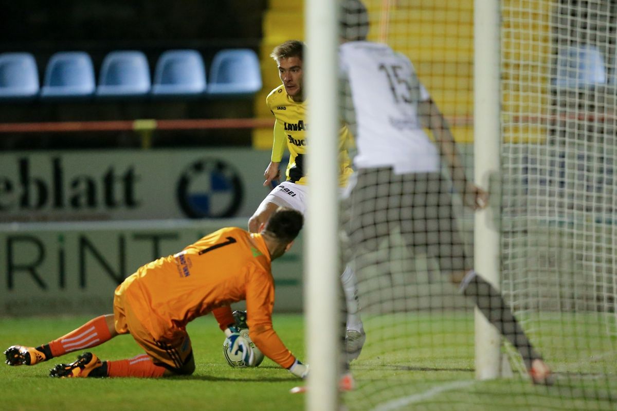 Dave Turpel a mangé la feuille de match en début de partie. Le commencement de la fin pour Dudelange.