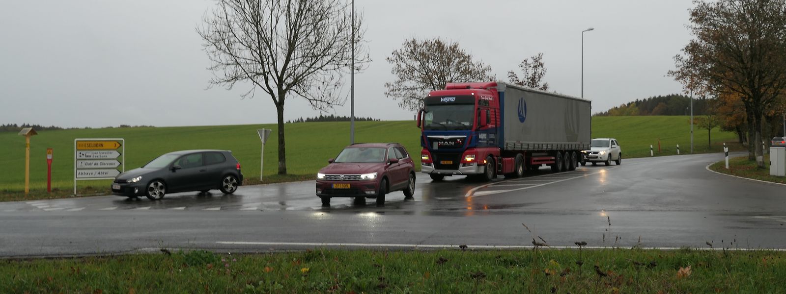 Die Kreuzung in Höhe der Industriezone Eselborn/Lentzweiler gilt seit Langem als risikoreicher Punkt im Straßennetz des Öslings.